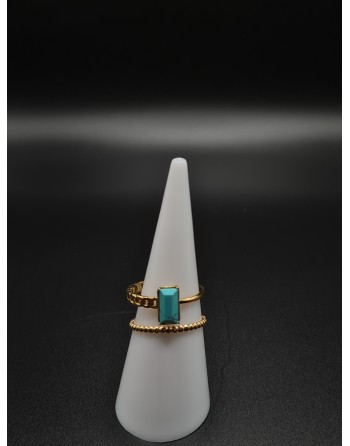 Bague en turquoise