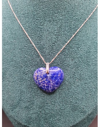 collier lapis lazuli 20mm