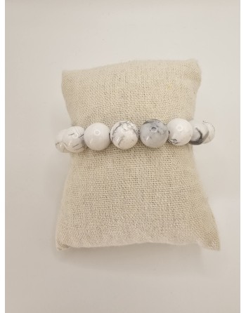 bracelet howlite 10mn