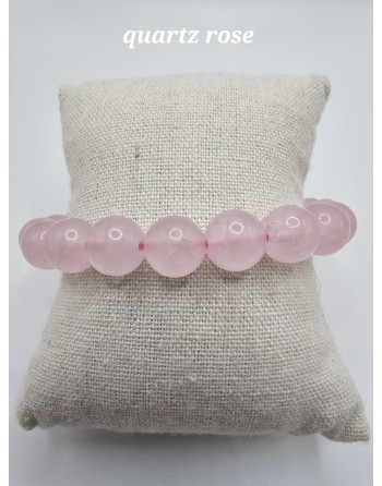 bracelet quartz rose