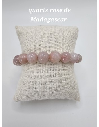 bracelet quartz rose de...