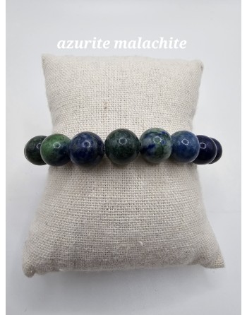 bracelet azurite malachite