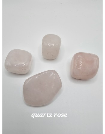 pierre roule quartz rose