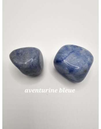 pierre roule aventurine bleue