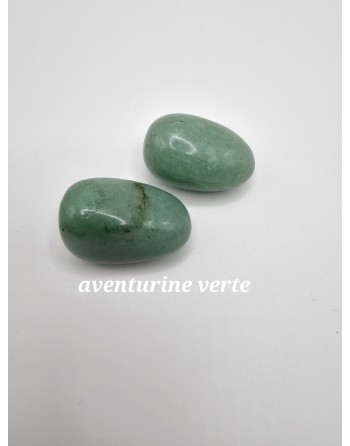 pierre roule aventurine verte